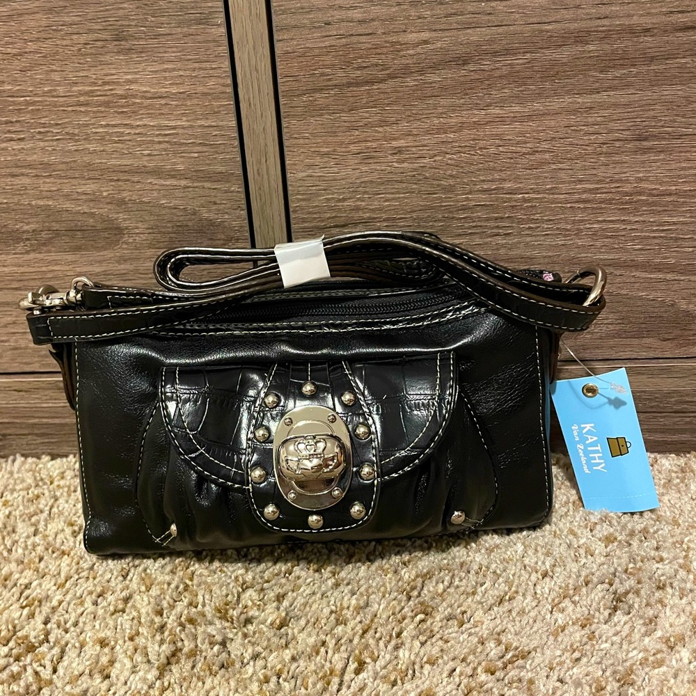 Kathy Van Zeeland Leather Crossbody